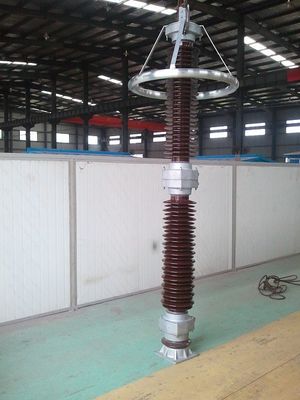IEC60099-4:2014 मानक 230kV चीनी मिट्टी के बरतन हाउसिंग लाइटनिंग मेटल ऑक्साइड सर्ज अरेस्टर
