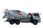 CE 6x4 ड्राइव 6m3 मिनी सीमेंट ट्रक सड़क निर्माण मशीनरी