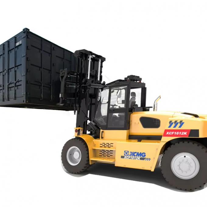 XDEM XCF1612K 16 टन भारी शुल्क डीजल फोर्कलिफ्ट ट्रक काउंटरबैलेंस फोर्कलिफ्ट पोर्ट के लिए 0