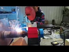 शाफ्ट मशीनिंग, ऑटो वेल्डिंग, धागे बनाने के लिए पोर्टेबल शाफ्ट एंड टारथ