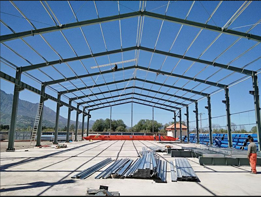Prefabricated Light Steel Structure Storage Warehouse Buildings Workshop