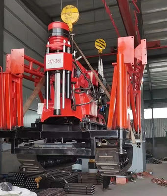 GXY-360 स्पिंडल रोटरी जियोलॉजिकल कोर ड्रिलिंग रिग अधिकतम 500 मीटर गहराई हाइड्रोलिक इंजीनियरिंग अन्वेषण ड्रिलिंग मशीन के लिए रॉक कोरिंग पानी कुएं ग्राउटिंग राजमार्ग रेलवे सर्वेक्षण उपकरण