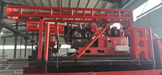 GXY-360 स्पिंडल रोटरी जियोलॉजिकल कोर ड्रिलिंग रिग अधिकतम 500 मीटर गहराई हाइड्रोलिक इंजीनियरिंग अन्वेषण ड्रिलिंग मशीन के लिए रॉक कोरिंग पानी कुएं ग्राउटिंग राजमार्ग रेलवे सर्वेक्षण उपकरण