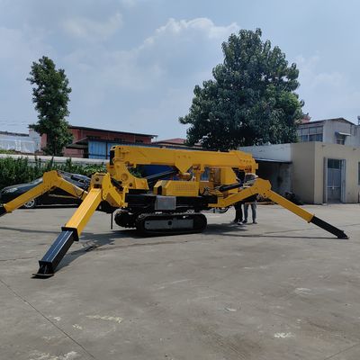 XDEM 10T 12T मिनी स्पाइडर क्रेन क्रॉलर क्रेन हाइड्रोलिक क्रेन