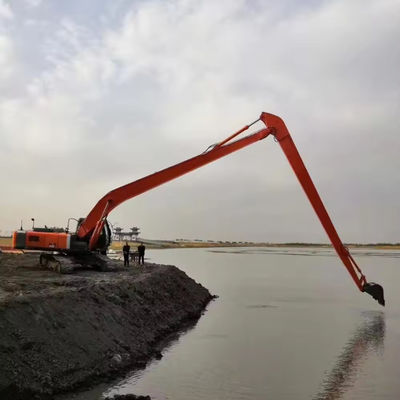 OEM 18-22m एक्सटेंशन खुदाई लंबी पहुंच बूम आर्म के लिए 20-50T खुदाई लंबी बूम अनुकूलन