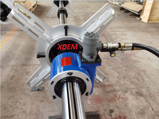 XDEM XDY-110 पोर्टेबल इलेक्ट्रिक हाइड्रोलिक लाइन बोरिंग मशीन की मरम्मत भारी उपकरण पवन ऊर्जा शिपयार्ड सीएनसी पोर्टेबल लेथ मिल