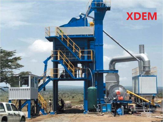 120T/H LB1200 फ़ैक्टरी मूल्य डामर बैचिंग प्लांट त्वरित स्थापना