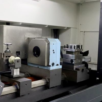 डबल स्पिंडल सीएनसी खराद मशीन 5.5kW इलेक्ट्रिक मोटर 380V