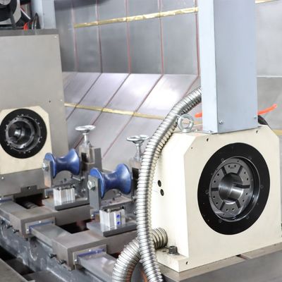 डबल स्पिंडल सीएनसी खराद मशीन 5.5kW इलेक्ट्रिक मोटर 380V