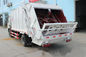 12m3 कचरा कम्पेक्टर ट्रक, 190HP अपशिष्ट कम्पेक्टर वाहन