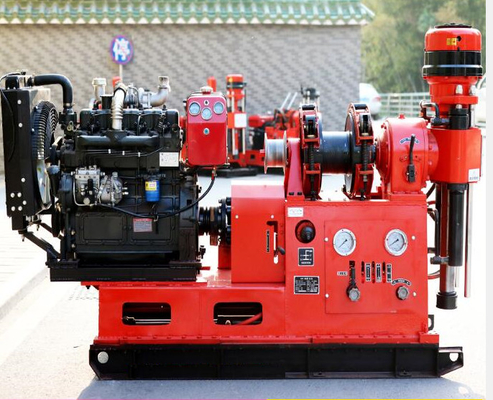 GXY-360 वाटर वेल ड्रिलिंग मशीन क्रॉलर 500M 1220r / Min