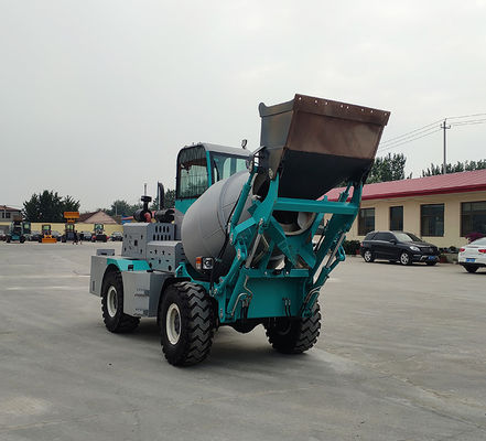 स्व-लोडिंग कंक्रीट ट्रक मोटो मिक्सर XDEM 2.4m3 6000 Kg