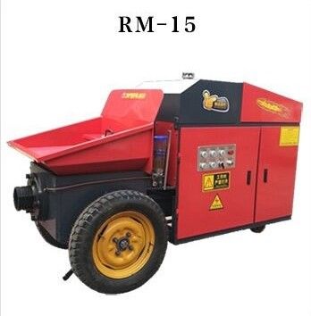 एक्सडीईएम कंक्रीट डिलीवरी पंप 15Mpa 15KW 15 क्यूबिक मीटर ड्रैग पंप
