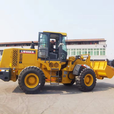 XDEM LW400K 4 टन व्हील लोडर निर्माण मशीनरी फ्रंट लोडर