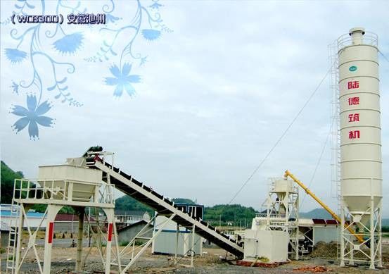 85kW मृदा सीमेंट मिक्सिंग प्लांट, 300t / H कंक्रीट मिक्सिंग स्टेशन