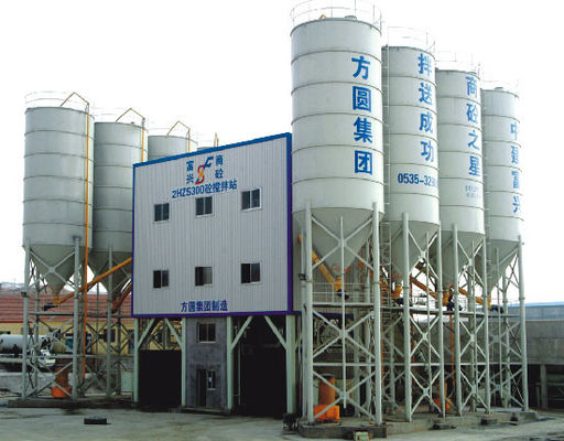 XDEM 2X90kW 300m3 / H स्थिर कंक्रीट बैचिंग प्लांट HZS300