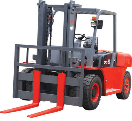 2200r / मिनट 10t रसद मशीनरी 4 व्हील इलेक्ट्रिक फोर्कलिफ्ट